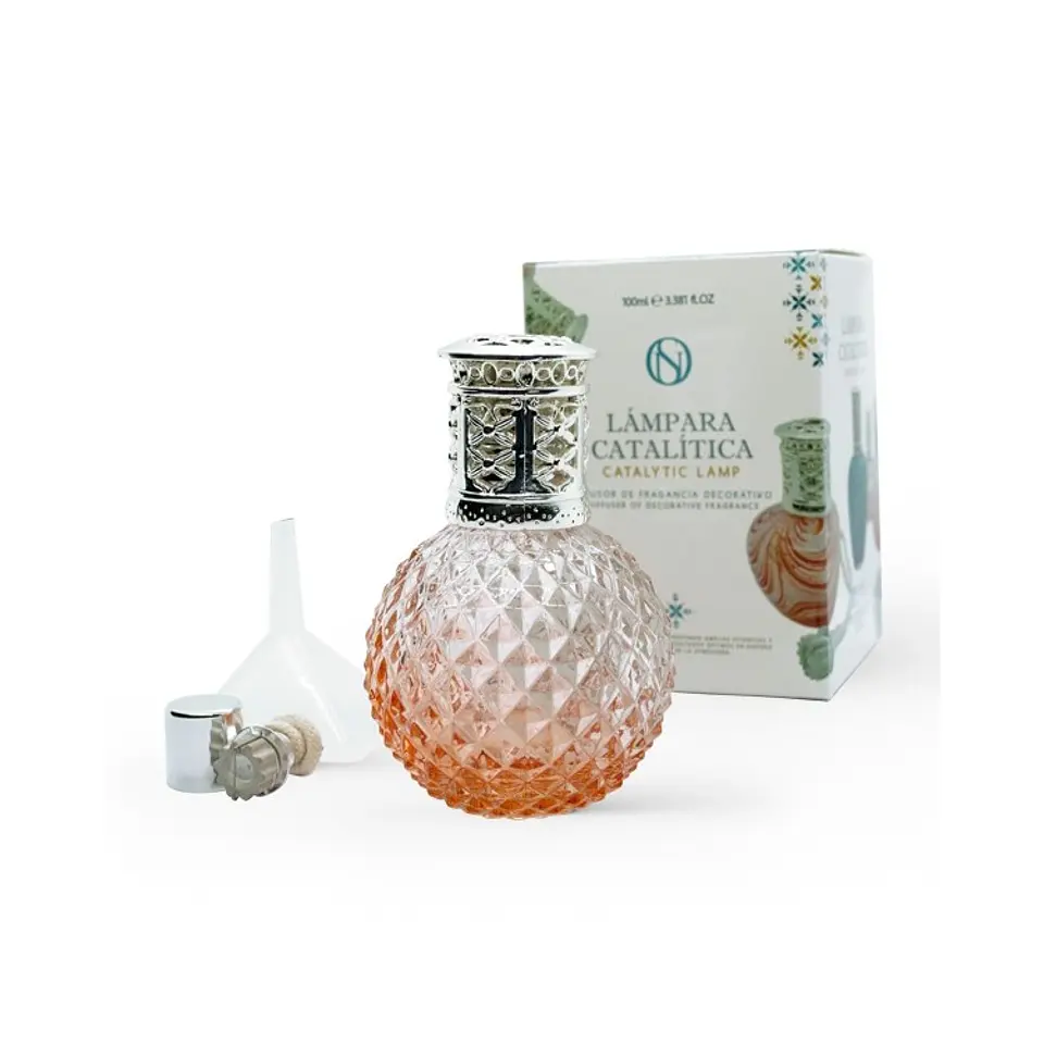 Lampara catalítica 100ml + esencia a elegir 200ml 4