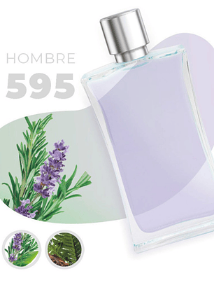 595 - Inspirado en KOUROS - 100ml