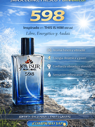 598 - Inspirado en THIS IS HIM - 100ml