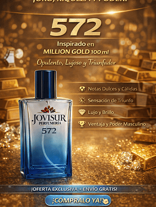 572 - Inspirado en MILLION GOLD - 100ml