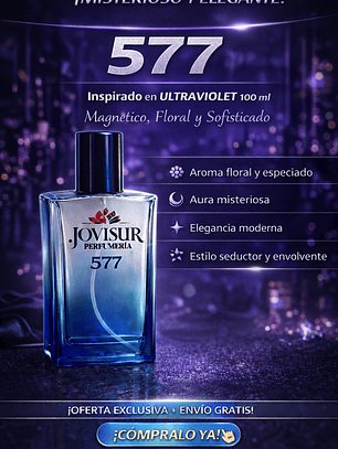 577  - Inspirado en ULTRAVIOLET - 100ml