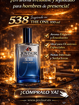 538 - Inspirado en THE ONE - 100ml