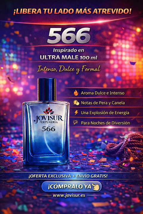 566 - Inspirado en ULTRA MALE - 100ml