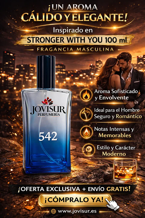 542 - Inspirado en STRONGER WITH YOU - 100ml