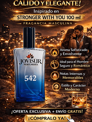 542 - Inspirado en STRONGER WITH YOU - 100ml