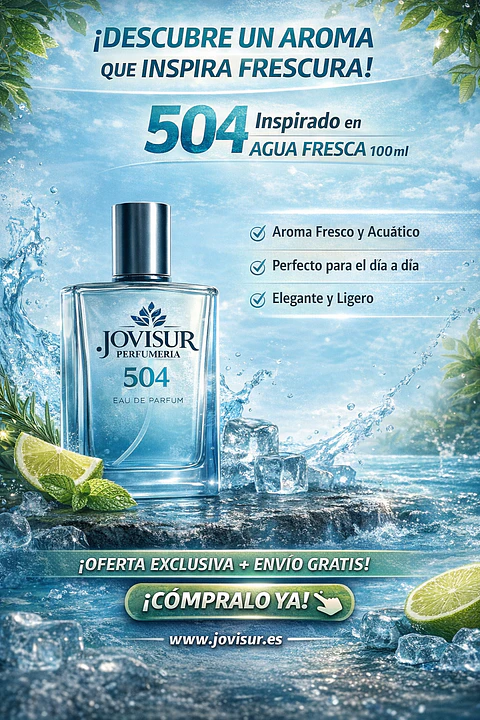 504 - Inspirado en AGUA FRESCA - 100ml