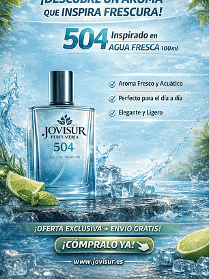 504 - Inspirado en AGUA FRESCA - 100ml