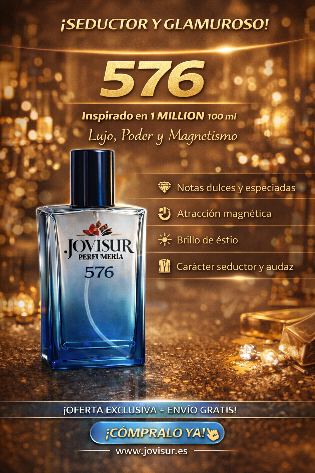 576 - Inspirado en 1 MILLION - 100ml 1