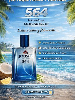 564 - Inspirado en LE BEAU - 100ml