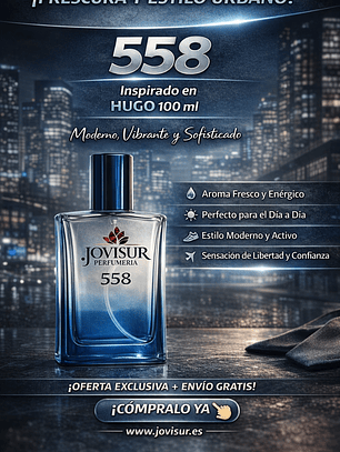 558 - Inspirado en HUGO - 100ml