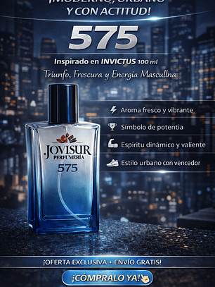 575 - Inspirado en INVICTUS - 100ml