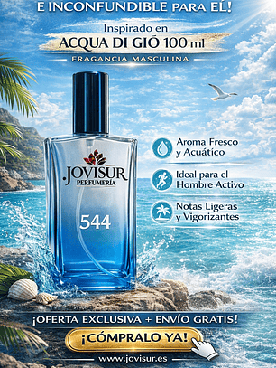 544 - Inspirado en ACQUA DI GIO - 100ml