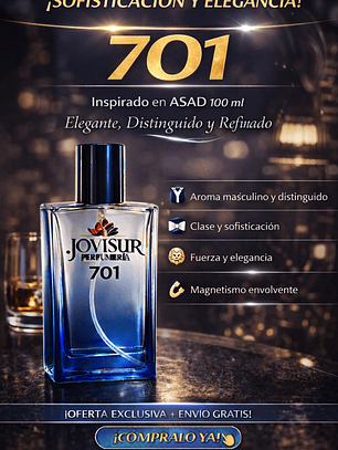 701 - Inspirado en ASAD - 100ml