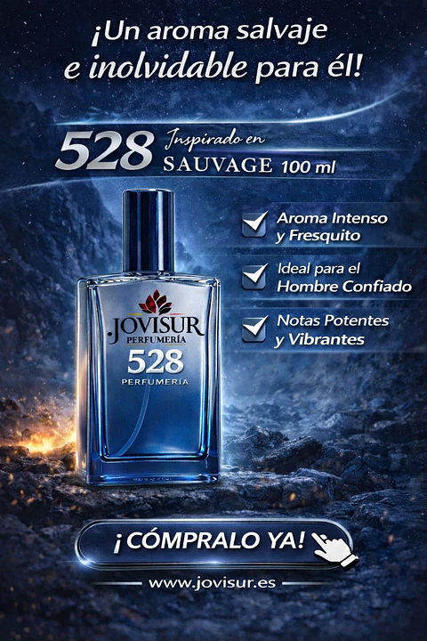 528 - Inspirado en SAUVAGE - 100ml