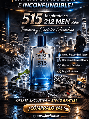 515 - Inspirado en 212 MEN - 100ml
