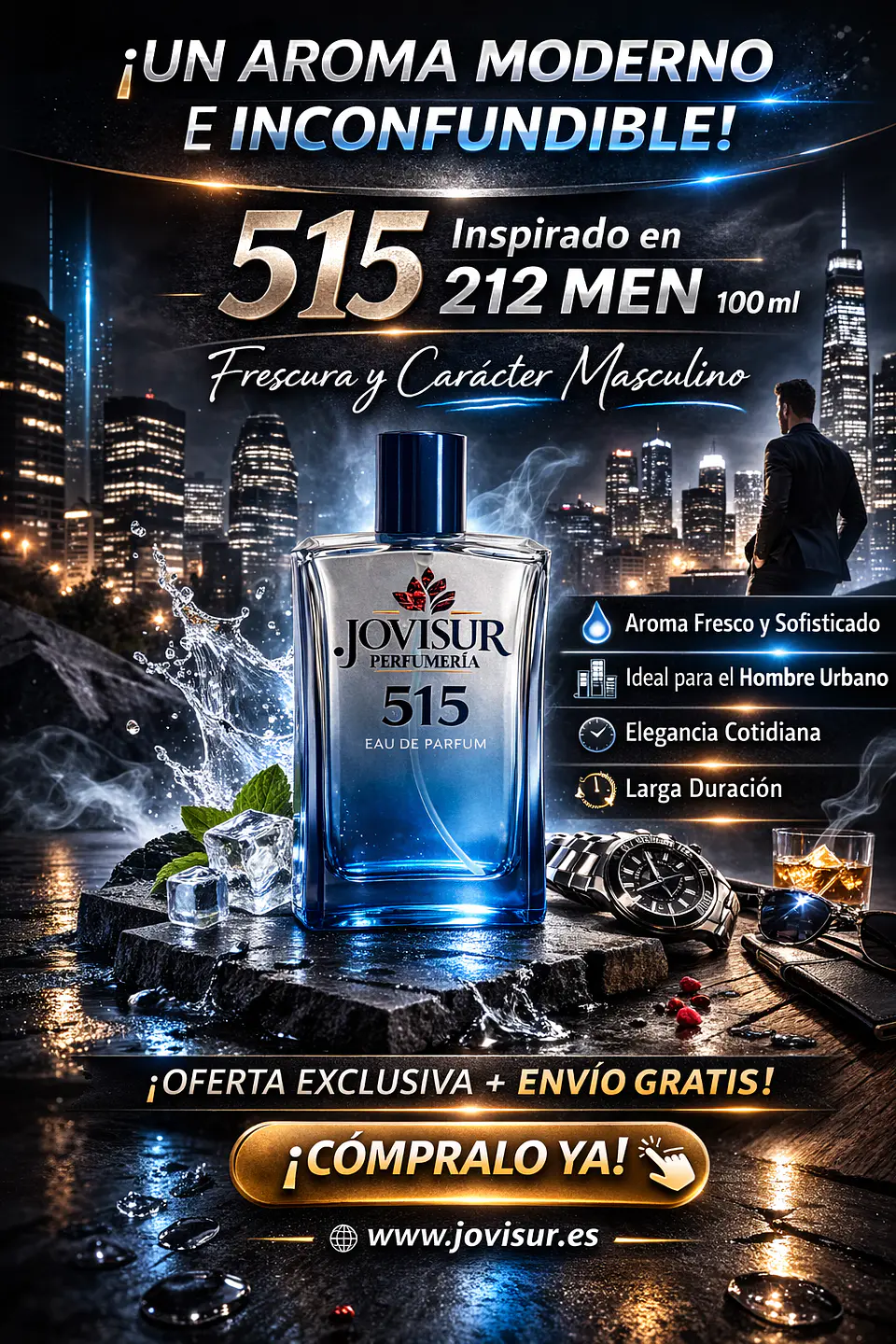515 - Inspirado en 212 MEN - 100ml 1