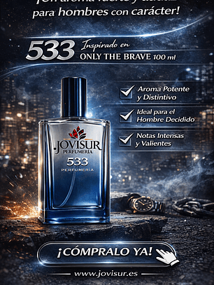 533 - Inspirado en ONLY THE BRAVE - 100ml