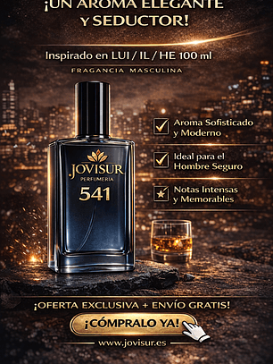 541 - Inspirado en LUI/IL/HE - 100ml