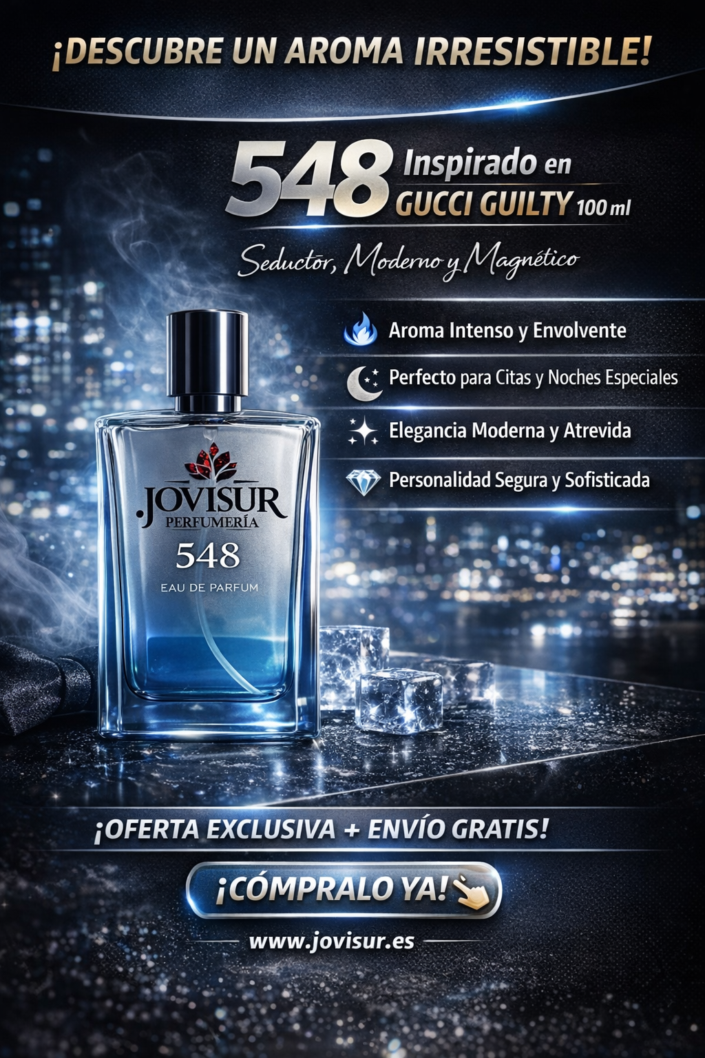 548 - Inspirado en GUCCI GUILTY - 100ml 1