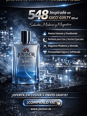548 - Inspirado en GUCCI GUILTY - 100ml
