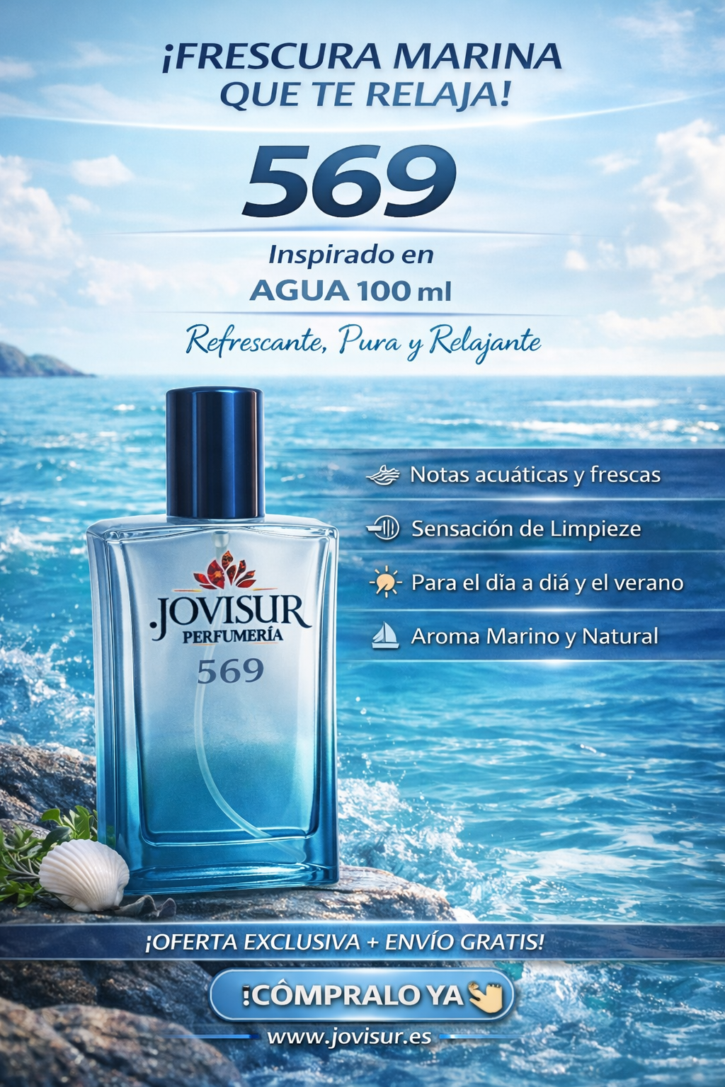 569 - Inspirado en AGUA - 100ml 1