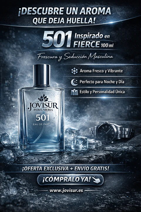 501 - Inspirado en FIERCE - 100ml