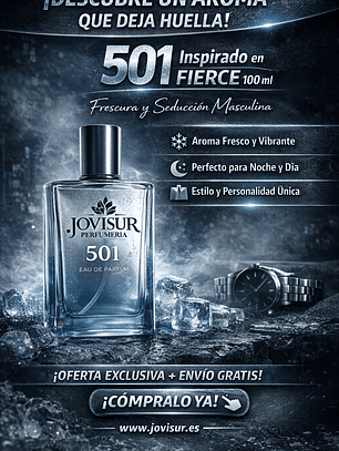 501 - Inspirado en FIERCE - 100ml