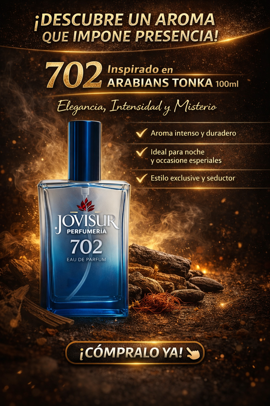 702 - Inspirado en ARABIANS TONKA - 100ml 1