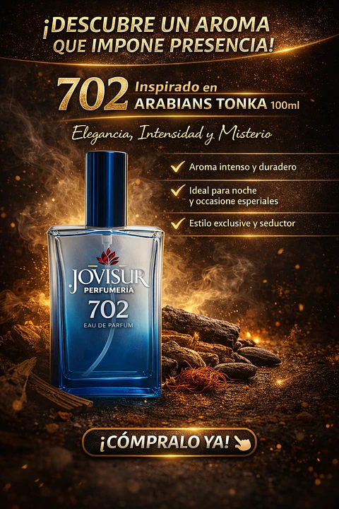 702 - Inspirado en ARABIANS TONKA - 100ml
