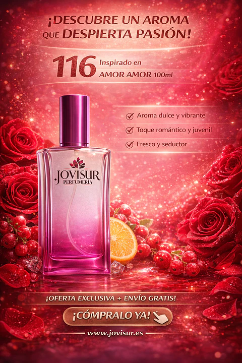 116 - Inspirado en AMOR AMOR - 100ml
