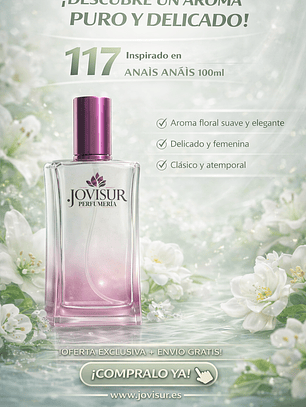 117 - Inspired by ANAIS ANAIS - 100ml