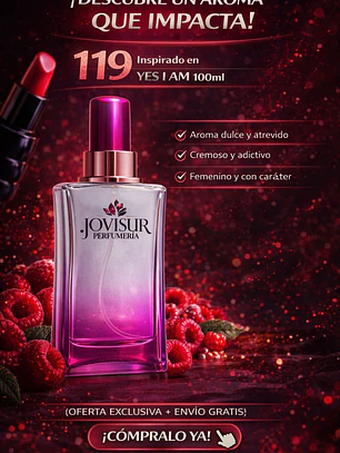 119 - Inspired by YES I AM - 100ml