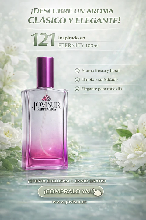 121 - Inspirado en ETERNITY - 100ml