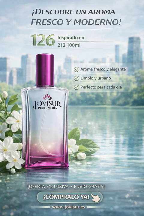 126 - Inspirado en 212 - 100ml