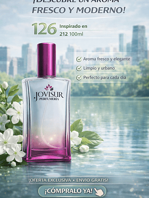 126 - Inspirado en 212 - 100ml