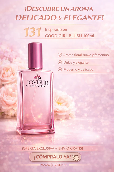 131 - Inspirado en GOOD GIRL BLUSH - 100ml