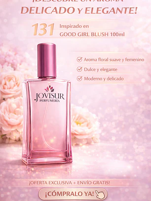 131 - Inspirado en GOOD GIRL BLUSH - 100ml