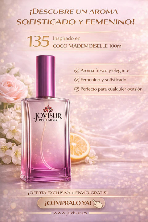 135 - Inspirado en COCO MADEMOISELLE - 100ml