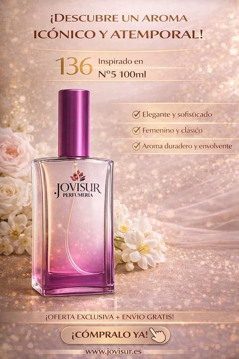 136 - Inspirado en Nº 5 - 100ml