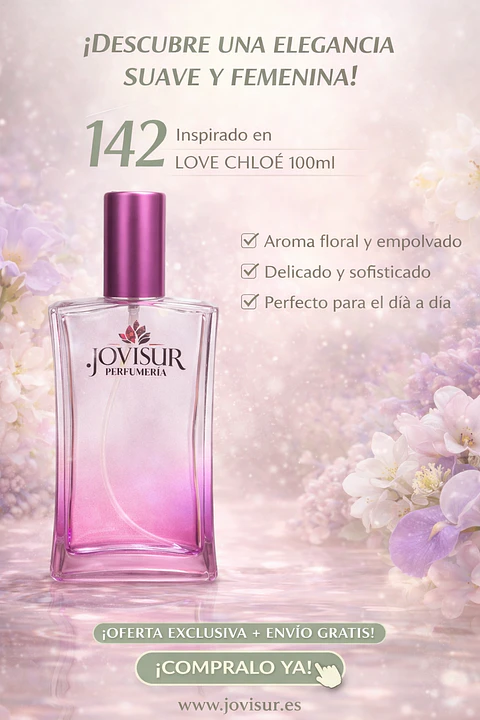 142 - Inspirado en LOVE CHLOE - 100ml