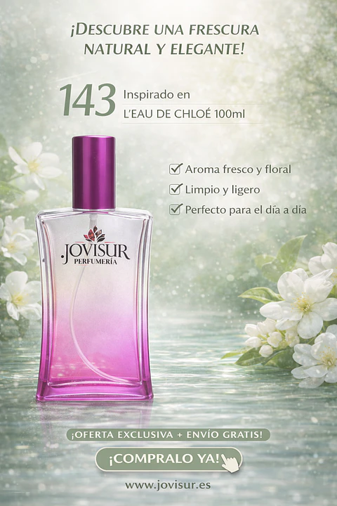 143 - Inspirado en L'EAU DE CHLOÉ - 100ml
