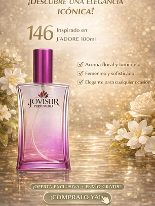 146 - Inspirado en J'ADORE - 100ml