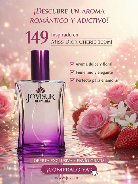 149 - Inspirado en MISS DIOR CHERIE - 100ml