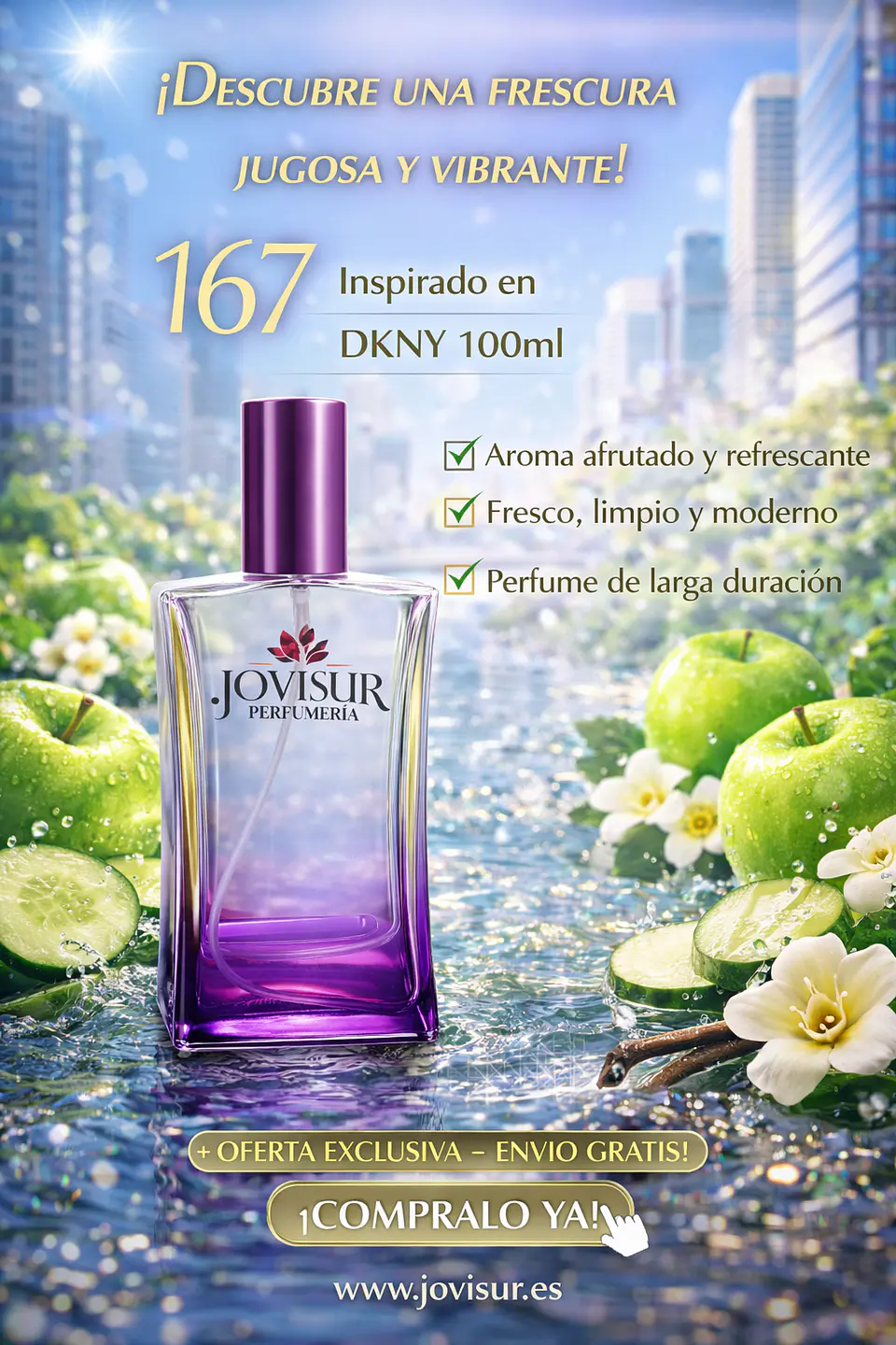 167 - Inspirado en DKNY - 100ml 1