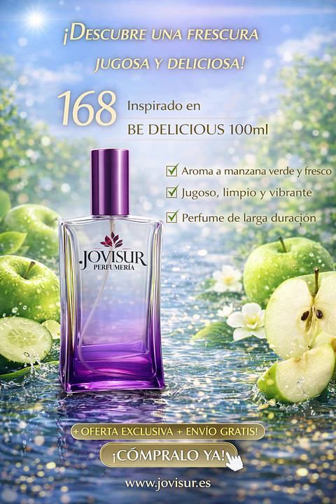 168 - Inspirado en BE DELICIOUS - 100ml
