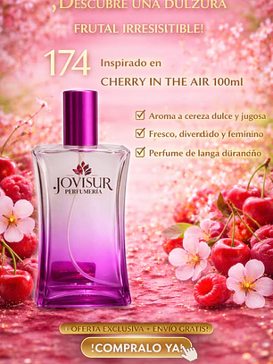 174 - Inspired by CHERRY IN THE AIR - 100ml