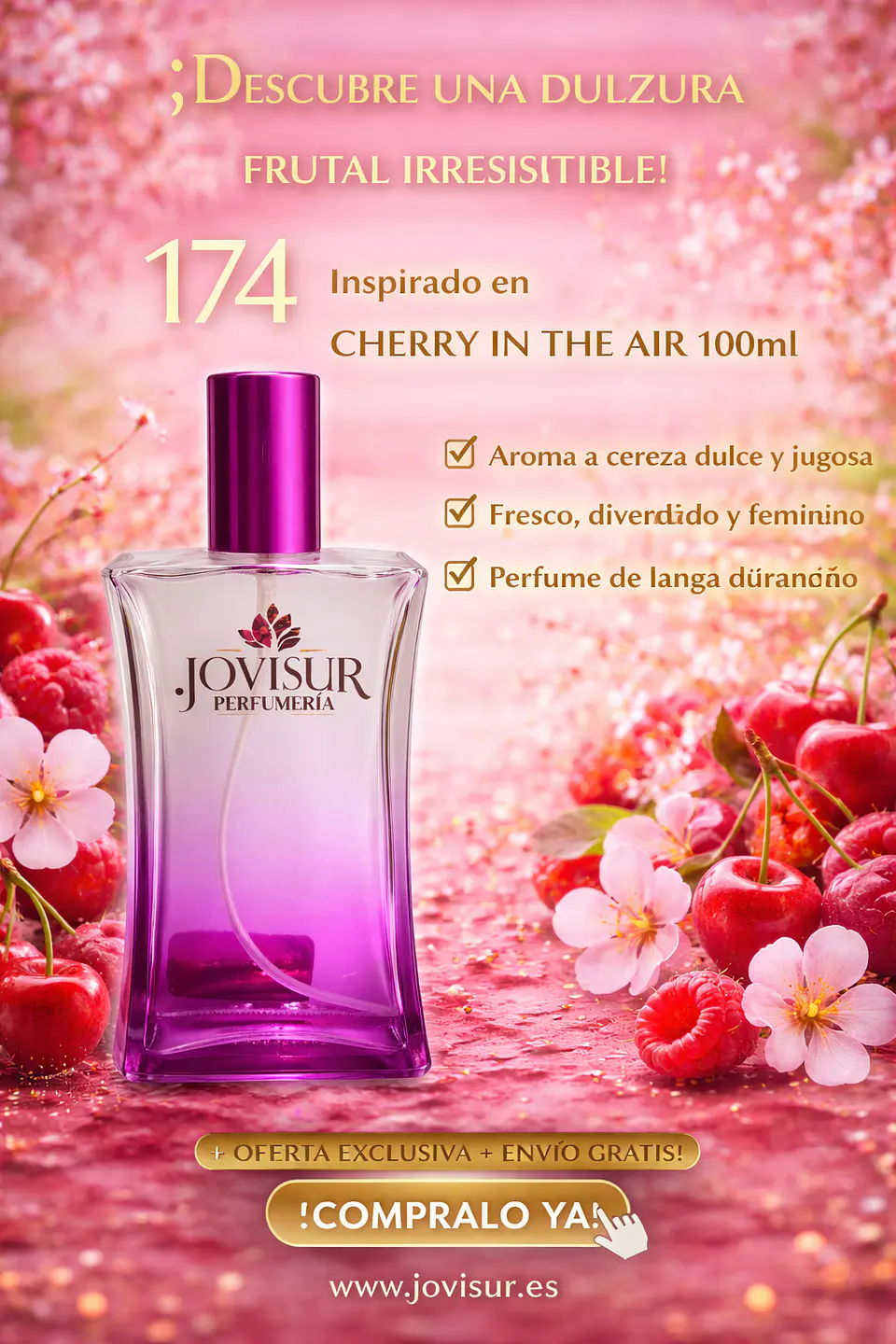 174 - Inspirado en CHERRY IN THE AIR - 100ml 1