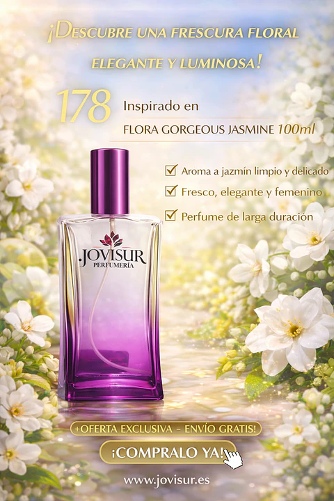178 - Inspirado en FLORA GORGEOUS JASMINE - 100ml