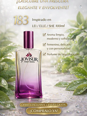 183 - Inspired by LEI/ELLE/SHE - 100ml