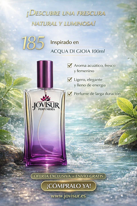 185 - Inspirado en ACQUA DI GIOIA - 100ml